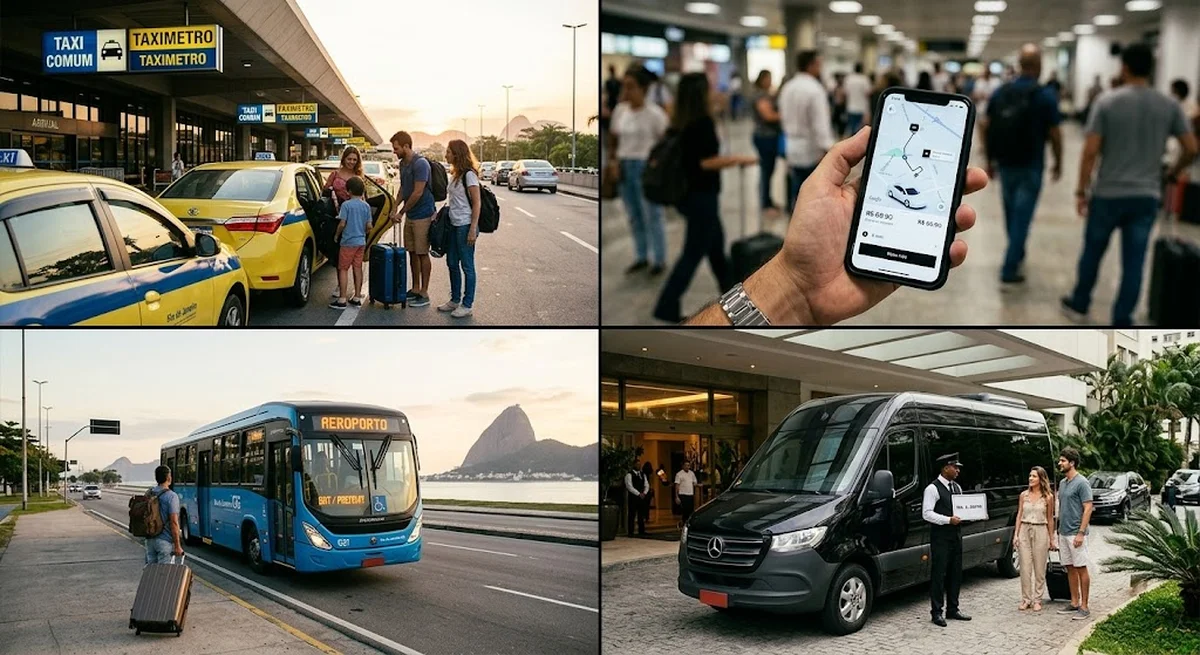 Из аэропорта в Рио: такси, Uber, автобус, трансфер — цены и время в пути